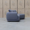 The Sorrento Curved RHF Chaise Lounge - Charcoal available to purchase from Warehouse Furniture Clearance at our next sale event.