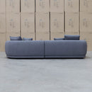 The Sorrento Curved RHF Chaise Lounge - Charcoal available to purchase from Warehouse Furniture Clearance at our next sale event.