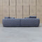 The Sorrento Curved RHF Chaise Lounge - Charcoal available to purchase from Warehouse Furniture Clearance at our next sale event.