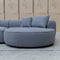 The Sorrento Curved RHF Chaise Lounge - Charcoal available to purchase from Warehouse Furniture Clearance at our next sale event.