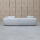 The Sorrento Curved RHF Chaise Lounge - Cloud available to purchase from Warehouse Furniture Clearance at our next sale event.