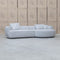 The Sorrento Curved RHF Chaise Lounge - Cloud available to purchase from Warehouse Furniture Clearance at our next sale event.