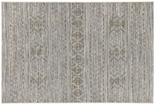 The St Tropez Indoor/Outdoor Polypropylene Sabrina Distressed Rug - Cream/Blue - MC14-6 - Available In-Store Only available to purchase from Warehouse Furniture Clearance at our next sale event.