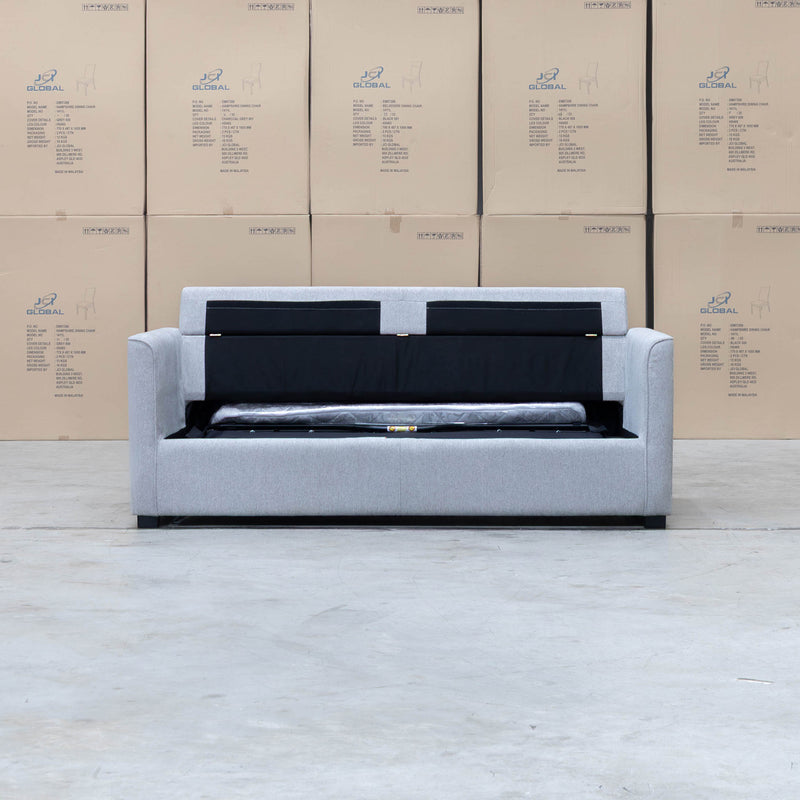 The Sterling 2.5 Seat Sofa with Sofa Bed - Slate available to purchase from Warehouse Furniture Clearance at our next sale event.