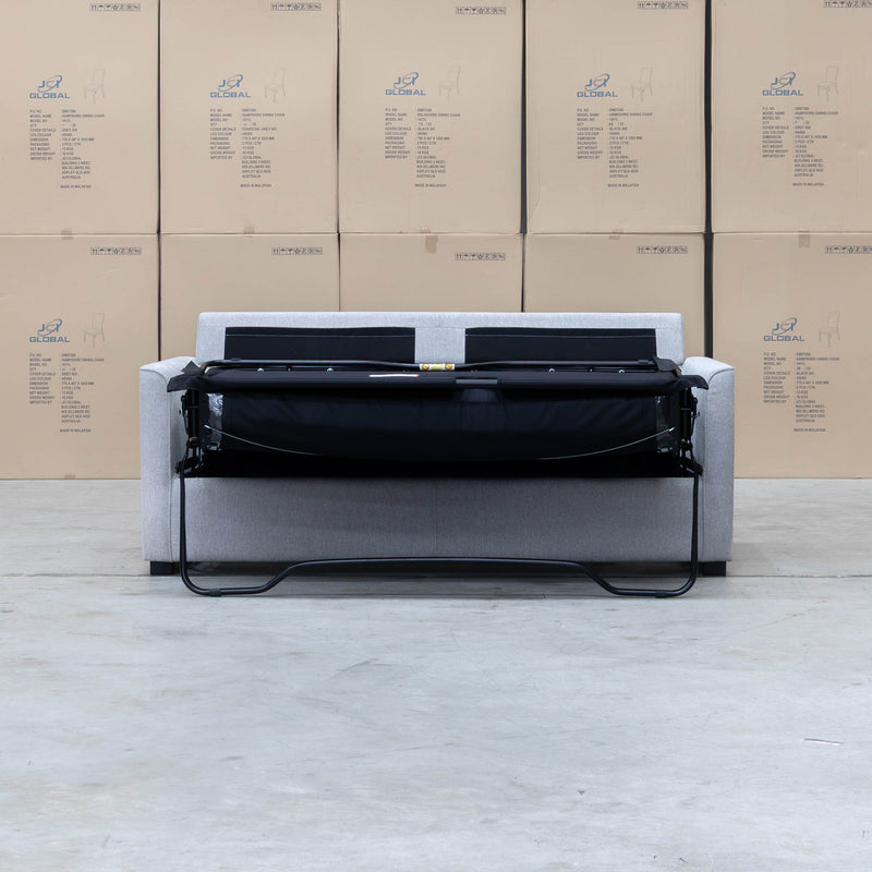 The Sterling 2.5 Seat Sofa with Sofa Bed - Slate available to purchase from Warehouse Furniture Clearance at our next sale event.