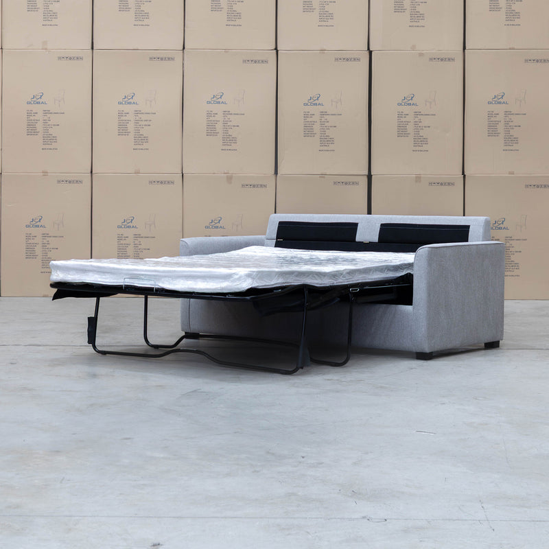 The Sterling 2.5 Seat Sofa with Sofa Bed - Slate available to purchase from Warehouse Furniture Clearance at our next sale event.
