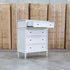 Bruges Antique White Four Drawer Tallboy