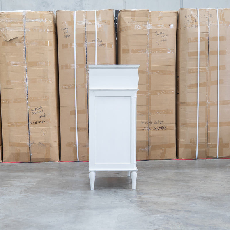 Bruges Antique White Four Drawer Tallboy