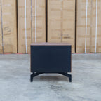 The Perth 2 Drawer Bedside - Weathered Brown available to purchase from Warehouse Furniture Clearance at our next sale event.