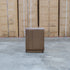 Southport Two Drawer Australian Messmate Hardwood Bedside - Smoke