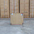 Southport Two Drawer Australian Messmate Hardwood Bedside - Smoke