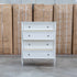 Bruges Antique White Four Drawer Tallboy