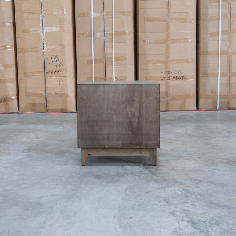 Benton 1 Drawer/ 1 Shelf Bedside - Walnut