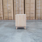 The Benton 1 Drawer/ 1 Shelf Bedside - Natural available to purchase from Warehouse Furniture Clearance at our next sale event.