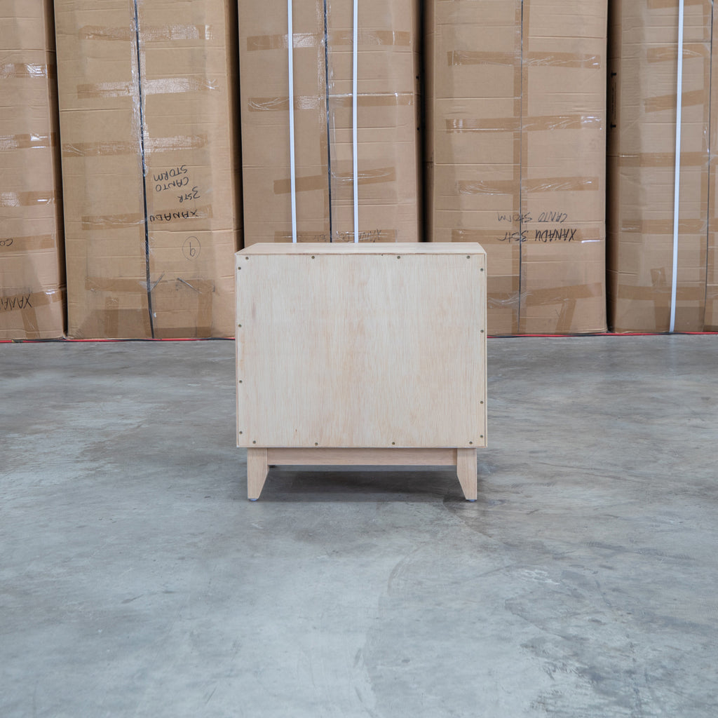 The Benton 1 Drawer/ 1 Shelf Bedside - Natural available to purchase from Warehouse Furniture Clearance at our next sale event.