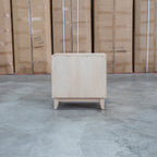 The Benton 1 Drawer/ 1 Shelf Bedside - Natural available to purchase from Warehouse Furniture Clearance at our next sale event.