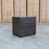 Mendes 2 Drawer Bedside - Meadow Black