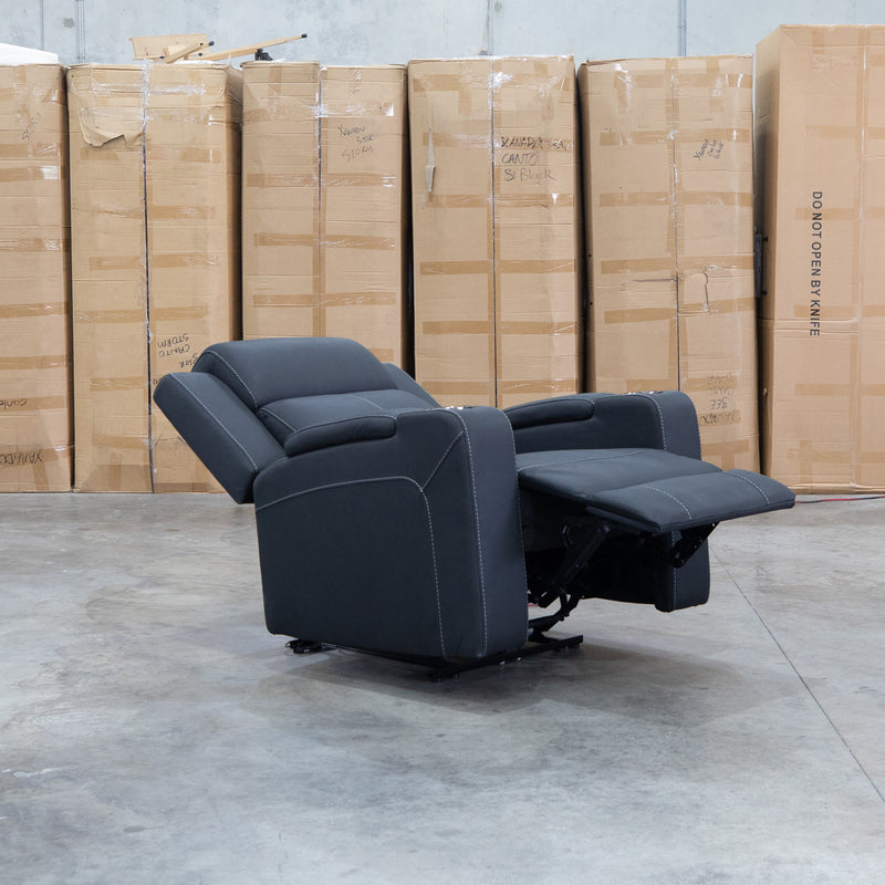 The Stratton Triple Motor Electric Recliner with Air Massager - Jet