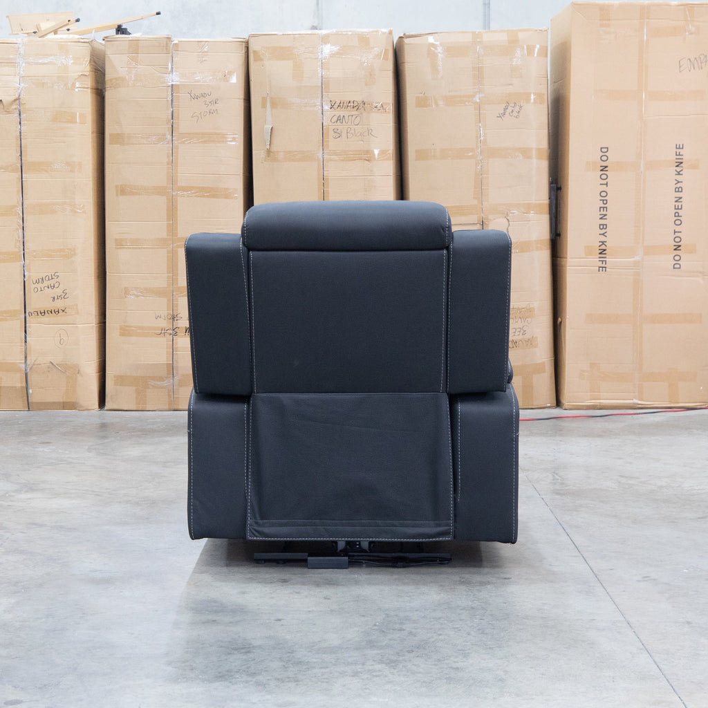 The Stratton Triple Motor Electric Recliner with Air Massager - Jet available to purchase from Warehouse Furniture Clearance at our next sale event.