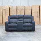 The Stratton Two Seat Triple Motor Recliner Lounge with Air Massager - Jet available to purchase from Warehouse Furniture Clearance at our next sale event.