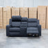 The Stratton Two Seat Triple Motor Recliner Lounge with Air Massager - Jet
