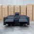 The Stratton Two Seat Triple Motor Recliner Lounge with Air Massager - Jet