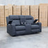 The Stratton Two Seat Triple Motor Recliner Lounge with Air Massager - Jet