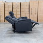 The Stratton Two Seat Triple Motor Recliner Lounge with Air Massager - Jet available to purchase from Warehouse Furniture Clearance at our next sale event.