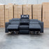The Stratton Three Seat Triple Motor Recliner Lounge with Air Massager - Jet