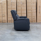 The Stratton Three Seat Triple Motor Recliner Lounge with Air Massager - Jet available to purchase from Warehouse Furniture Clearance at our next sale event.