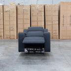 The Stratton Triple Motor Electric Recliner with Air Massager - Jet available to purchase from Warehouse Furniture Clearance at our next sale event.