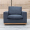 Subiaco Swivel Armchair - Charcoal