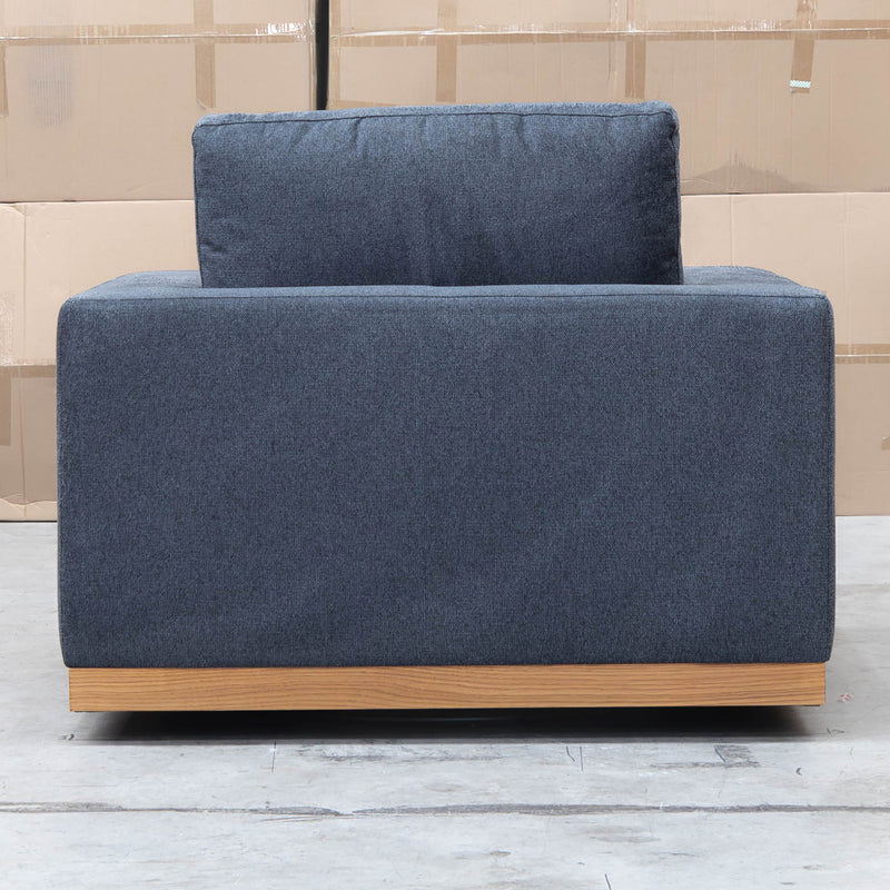 Subiaco Swivel Armchair - Charcoal