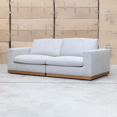 The Subiaco 2.5 Seat Sofa - Oat available to purchase from Warehouse Furniture Clearance at our next sale event.