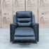 The Leon Triple Motor Electric Single Recliner - Leather Ebony