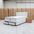 The Talia Double Fabric Storage Bed - Bone
