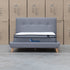 The Tara King Upholstered Bed - Grey