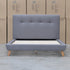 The Tara King Upholstered Bed - Grey