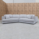 The Tessa Double Angle Deep Seated Feather & Foam Sofa - Fifty Shades available to purchase from Warehouse Furniture Clearance at our next sale event.