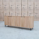 The Nordic New Zealand Ash 210cm Buffet available to purchase from Warehouse Furniture Clearance at our next sale event.