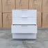 The Trieste Four Drawer White Gloss Tallboy
