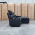 Toronto Dual-Motor Electric Reclining Chaise Lounge - Jet