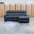 Toronto Dual-Motor Electric Reclining Chaise Lounge - Jet
