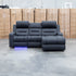 Toronto Dual-Motor Electric Reclining Chaise Lounge - Jet
