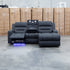 Toronto Dual-Motor Electric Reclining Chaise Lounge - Jet