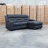 Toronto Dual-Motor Electric Reclining Chaise Lounge - Jet