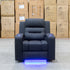 The Toronto Dual-Electric Recliner - Jet