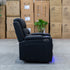 The Toronto Dual-Electric Recliner - Jet
