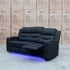 The Toronto Three Seat Dual-Electric Recliner Lounge - Jet