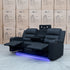 The Toronto Three Seat Dual-Electric Recliner Lounge - Jet